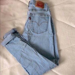 size 25 super skinny levi jeans